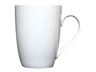 Krūze Sunnie, porcelāna, balta, 473ml