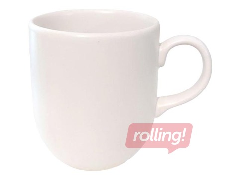 Krūze Equinox, keramikas, balta,  420ml