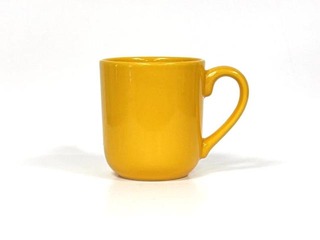 Keramikas krūze, Keramika, dzeltena, 450ml