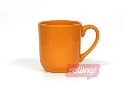 Keramikas krūze, Keramika, oranža, 450ml