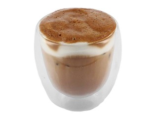 Stikla krūze bez osas, dubultsienu, 250ml