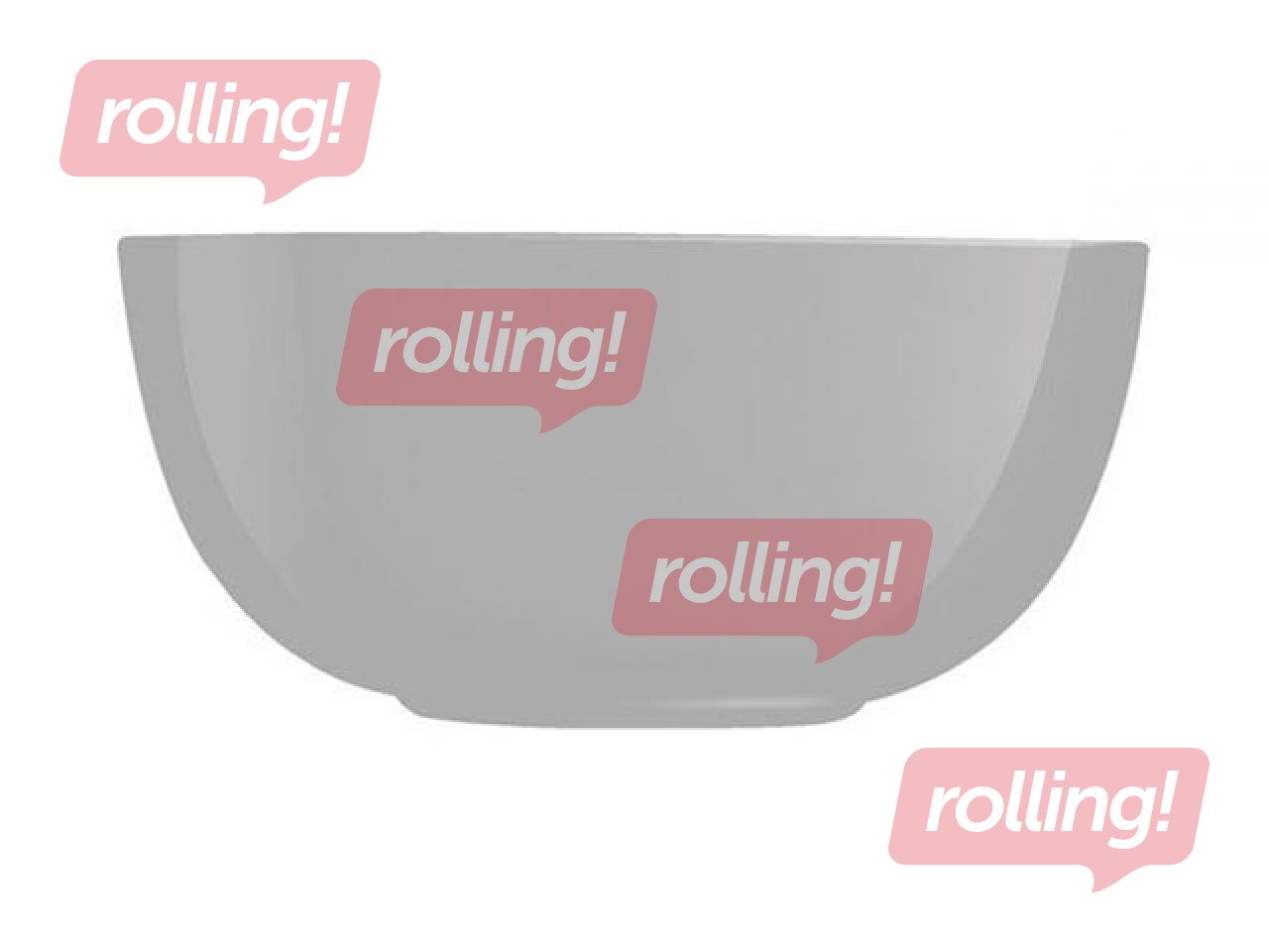 Bļoda salātu Diwali Granit, 21cm, 2.1l, pelēka