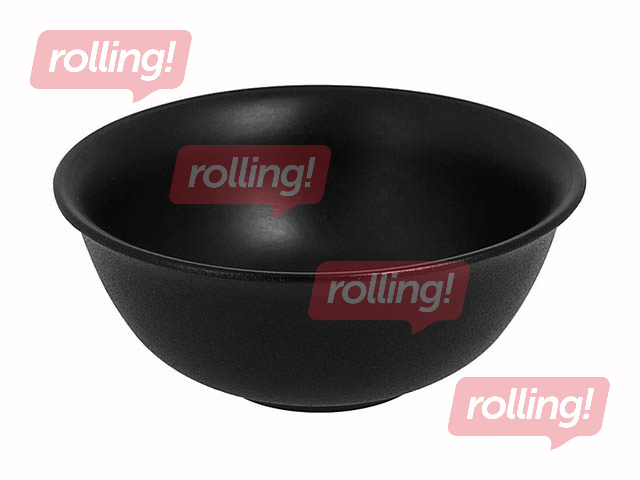 Bļoda Neo Fusion, porcelāna, ø16cm, 580ml, melna