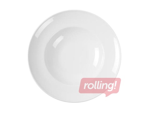 Šķīvis pastai Bianco, balts, 26cm