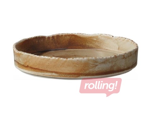 Šķīvis ar augsto malu Constancy, bēšs, 25cm