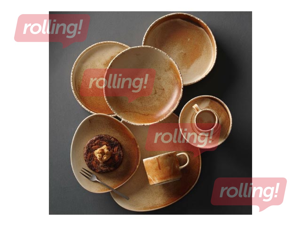 Bļoda Constancy, bēša, 18cm, 1300ml