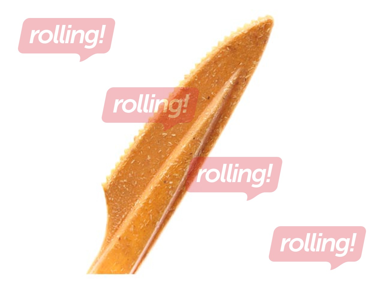 Naži koka-polimēra, atkārtoti lietojami, 185 mm, 100 gab.