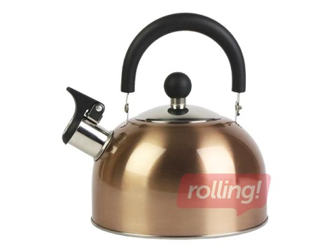 Tējkanna ar svilpi, Prymus-AGD, nerūsējošā tērauda, 2l