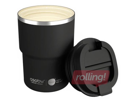 Termokrūze Asobu Coffee Express, 360ml, melna