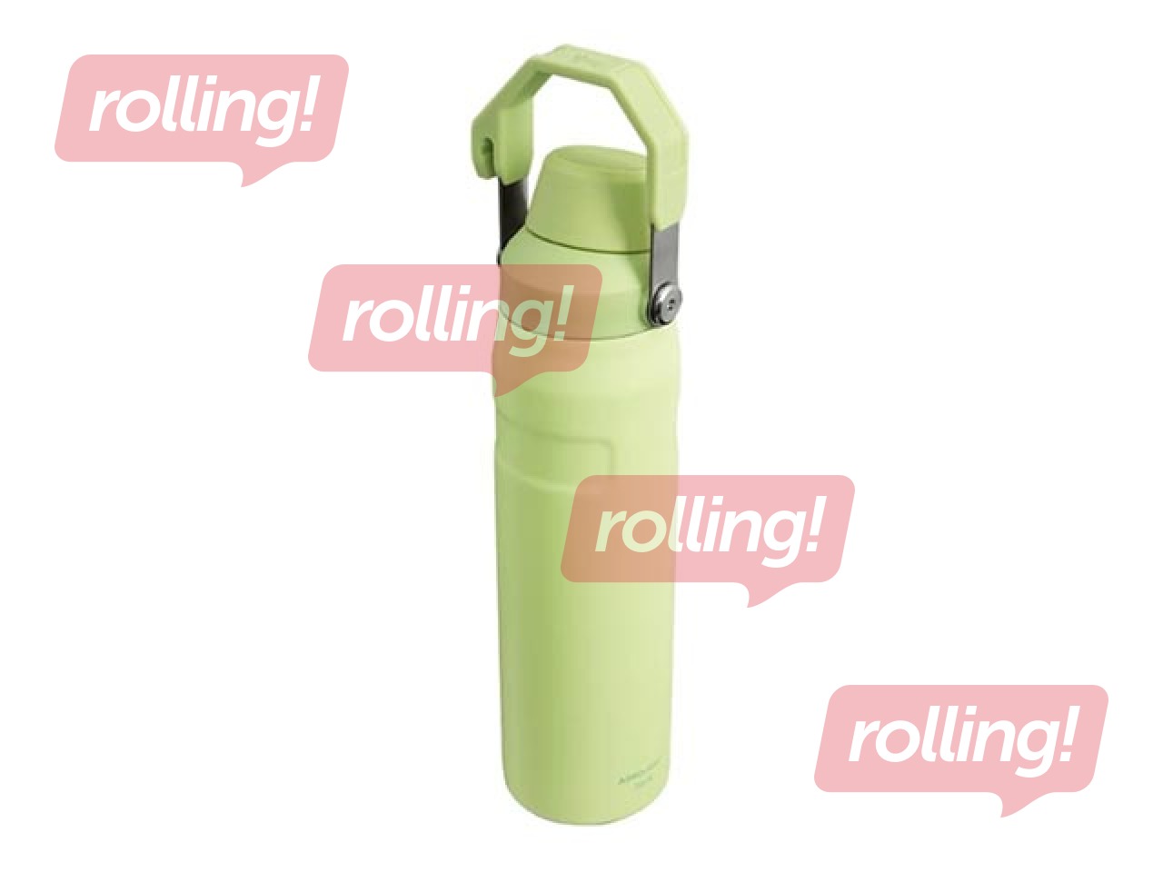 Termopudele Stanley, The Aerolight IceFlow Water Bottle Fast Flow, gaiši zaļa, 0.6l