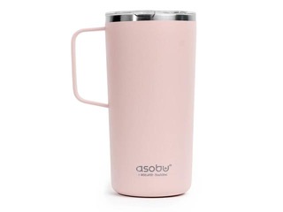 Termokrūze Asobu, Tower Mug SM90, rozā, 600ml