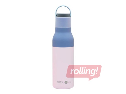 Termopudele Asobu Metro, SBV34, pasteļu rozā, 650ml