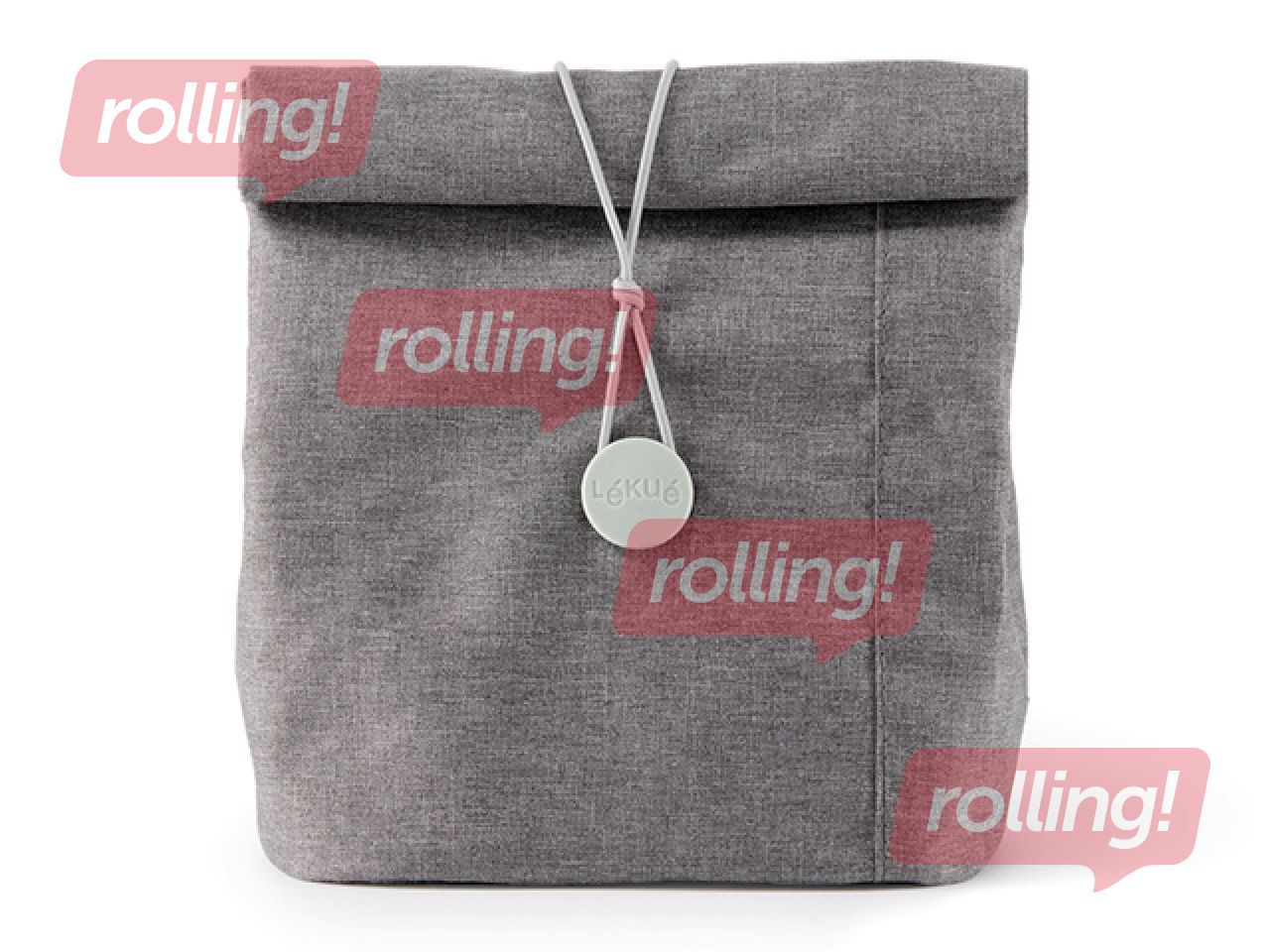 Pusdienu soma Lekue, To Go Organic, pelēka