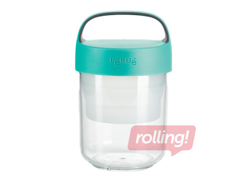 Ēdiena trauks Lekue, To Go, zila krāsa, 400ml