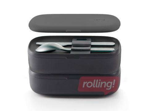 Pusdienu kaste Lekue, To Go, ar galda piederumiem un termomaisu 