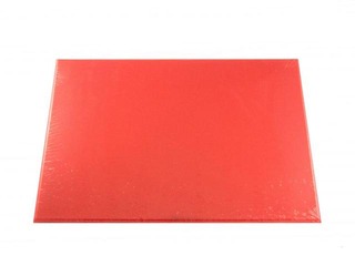 Virtuves dēlītis 45.7x30.5cm, h-1.27cm  plastmasas, sarkans