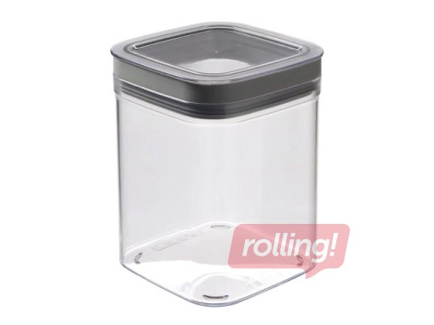 Uzglabāšanas trauks ar vāku Dry Cube, kvadrāta, 12x12x15cm, 1.3l