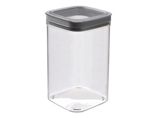 Uzglabāšanas trauks ar vāku Dry Cube, kvadrāta, 12x12x20cm, 1.8l
