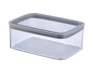 Uzglabāšanas trauks ar vāku Dry Rectangular, kvadrāta, 45x12x9cm, 2.3l