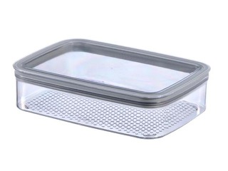 Uzglabāšanas trauks ar vāku Dry Rectangular, kvadrāta, 45x12x6cm, 1.4l