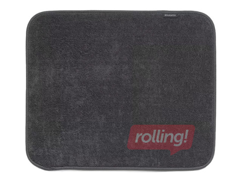 Trauku žāvēšanas paliktnis Brabantia, mikrošķiedras, pelēks, 47x40cm