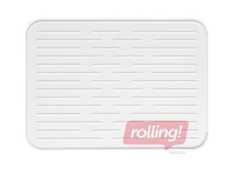 Silikona paliktnis-žavētājs traukiem SinkSide, gaiši pelēks, 33x44cm