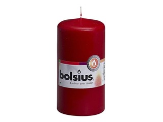 Svece cilindra ø6 h-12cm, bordo