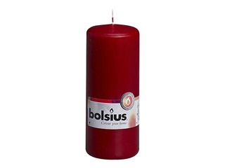 Svece cilindra ø6 h-15cm, bordo