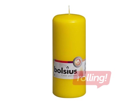 Svece cilindra ø6 h-15cm, dzeltena