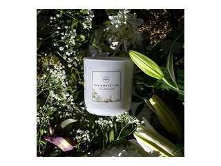 Aromātiskā svece Aroma, PERFUME, Sun-kissed lily, 150g