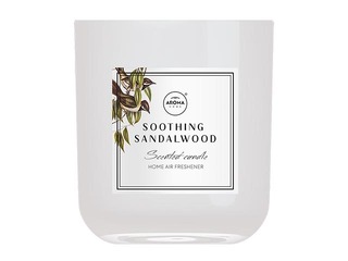 Aromātiskā svece Aroma, PERFUME, Soothing Sandalwood, 150g