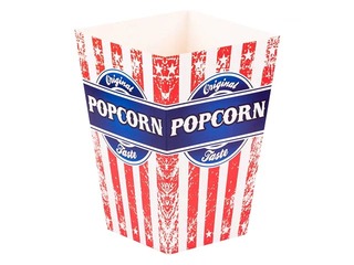 Kartona popkorna kastīte, 1,6l