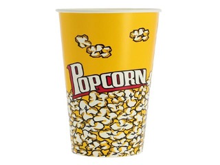 Kartona kaste popkornam, 960ml, 25 gab.