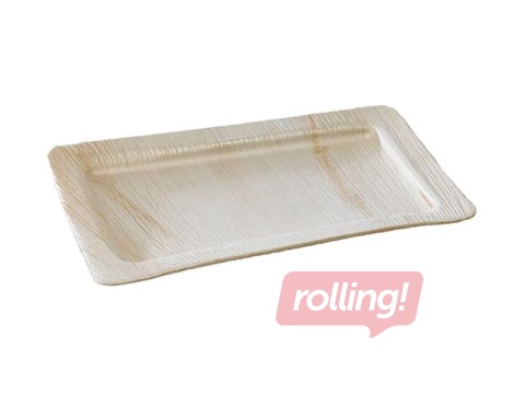 Šķīvji, 28.5x18cm, koka, 10 gab.