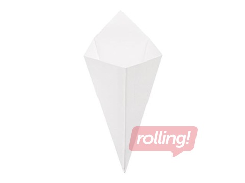 Trauki uzkodām, 100 g., papīra, konuss, 200 gab.