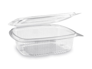 Kārbas ar vākiem, plastmasas, 750ml, 50 gab.