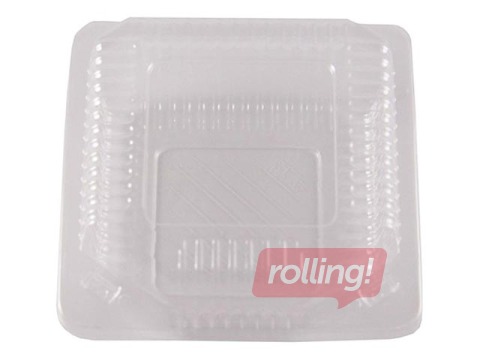 Kārbas desertam ar vāku, 11x11 cm, h4.2 cm, 100 gab.