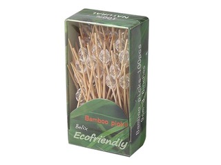 Iesmiņi ar caurspīdīgu bumbiņu, 10 cm, 100 gab.