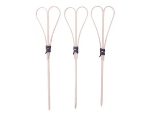 Iesmiņi LOOP, 12 cm, zaļi, 70 gab.