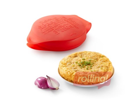 Spāņu omletes gatavotājs mikroviļņu krāsnij Lekue