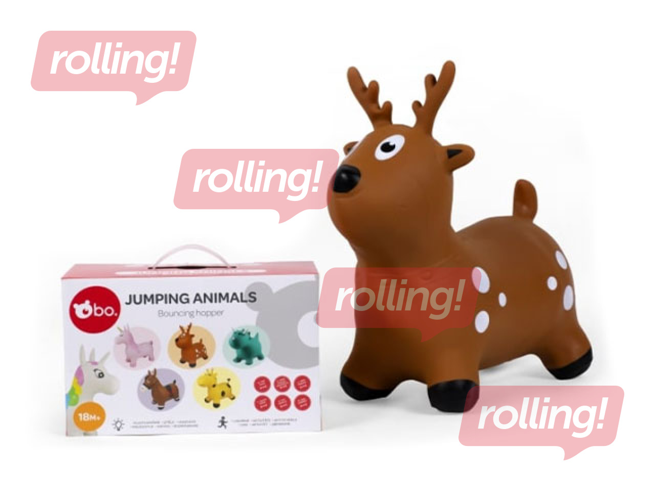 Lēkājamā figūra - briedis