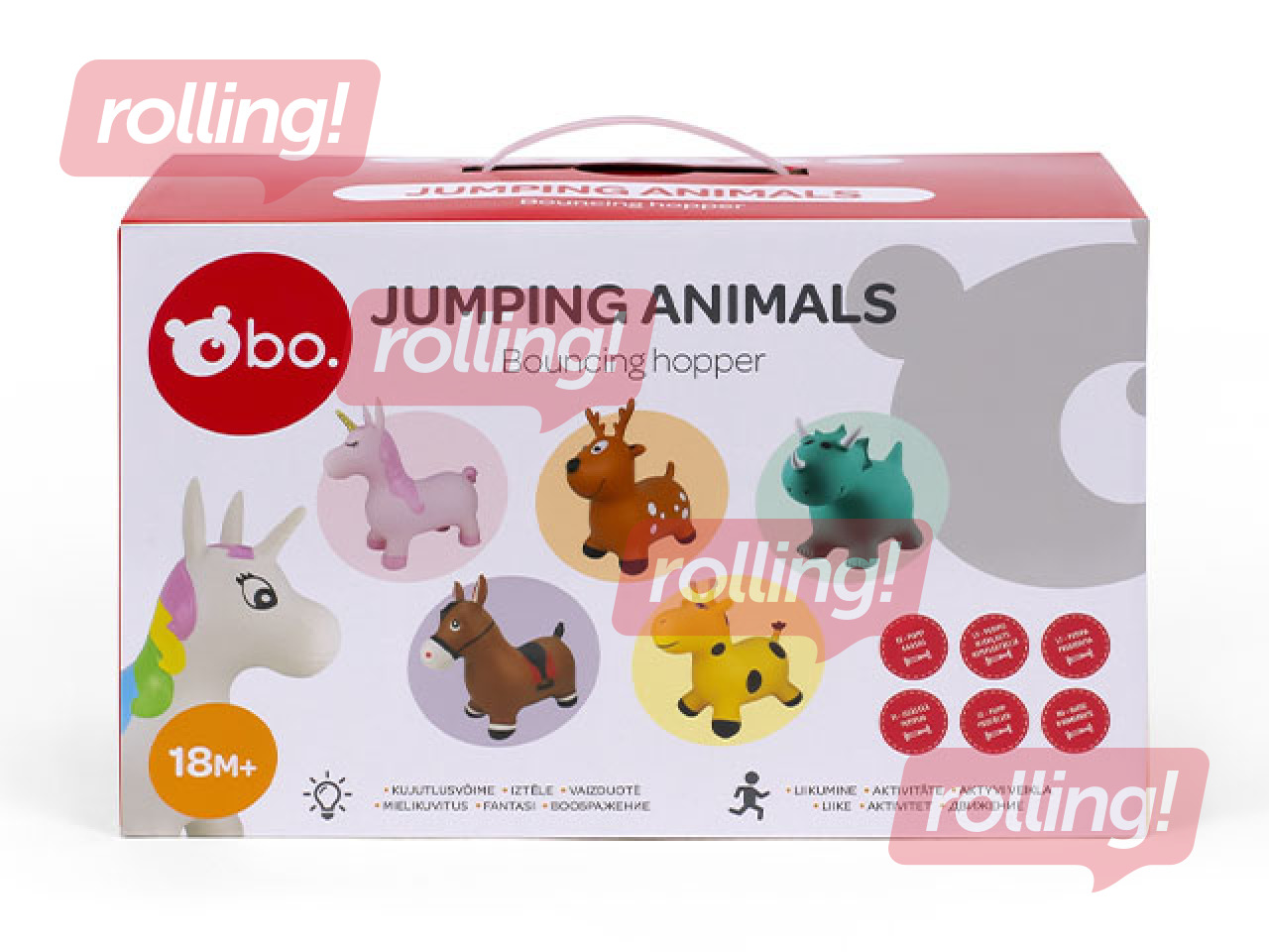 Lēkājamā figūra - briedis