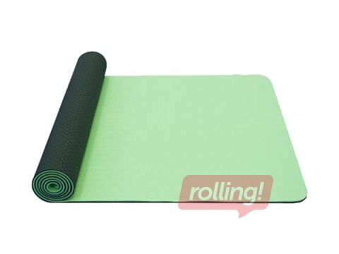 Jogas paklājs 183x61x0.6cm, zaļš