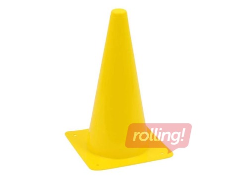 Konuss sporta treniņiem, 30cm, dzeltens