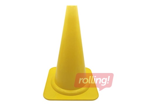 Konuss sporta treniņiem, 40cm, dzeltens
