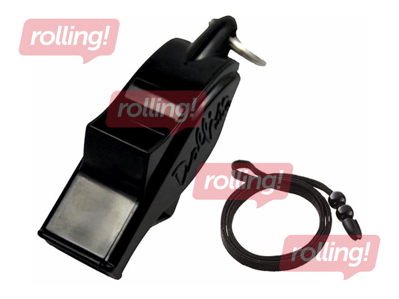 Tiesneša svilpe basketbolam Molten Dolfin, melna