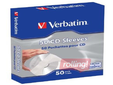 Verbatim CD/DVD aplosknes (50 gab)