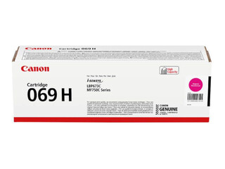 Tonera Kasete Canon 069H, Fuksīna sarkana (5500 lpp)