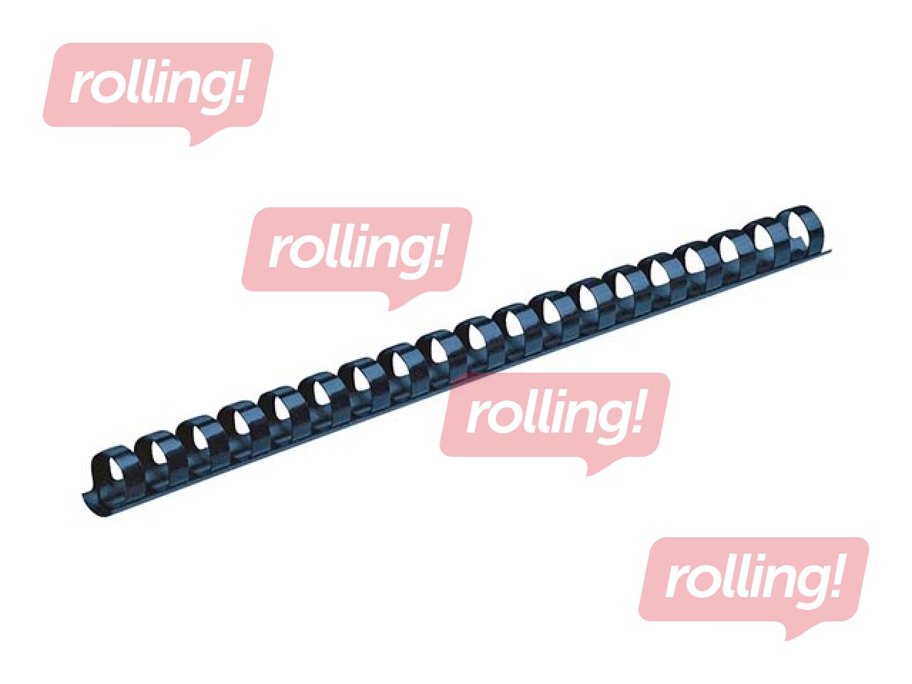 Plastmasas spirāles Fellowes, 12 mm, 100 gab., zilas