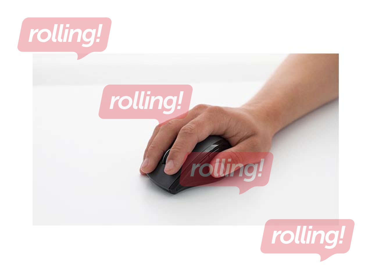 Bezvadu datorpele Logitech M705 Marathon, Melna